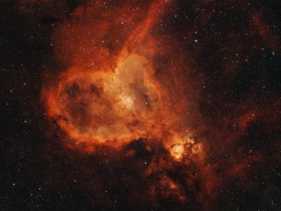 2026-08-13 IC1805 Heart Nebula Perseids Meteor Shower 2026