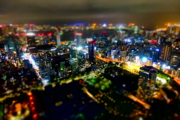 Tokyo Night Skyline